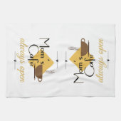 Linge De Cuisine Le café de maman toujours ouvert (Horizontal)