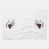 Linge De Cuisine Le café est ma langue d'amour (Horizontal)