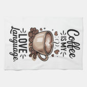 Linge De Cuisine Le café est mon (Horizontal)