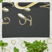 Linge De Cuisine Le café m'aime. (Plié)