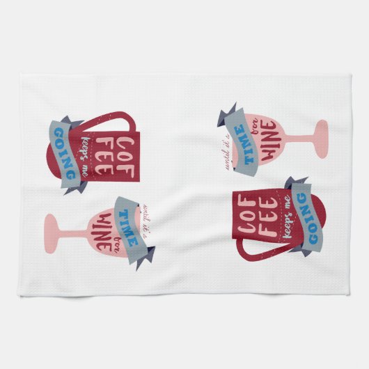 Linge De Cuisine Le Café M'Emmène (Horizontal)