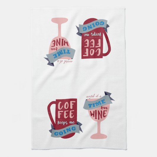 Linge De Cuisine Le Café M'Emmène (Vertical)