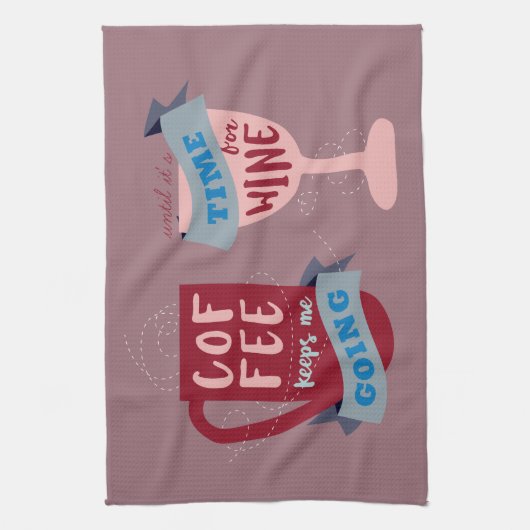 Linge De Cuisine Le Café M'Emmène (Vertical)
