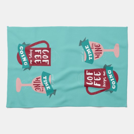 Linge De Cuisine Le Café M'Emmène (Horizontal)