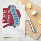 Linge De Cuisine Le Café M'Emmène (Quart Plié)