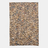 Linge De Cuisine Le caillou rustique de nature lapide la photo (Vertical)