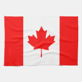 Linge De Cuisine Le Canada - drapeau canadien (Horizontal)