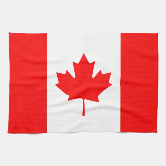 Linge De Cuisine Le Canada - drapeau canadien (Horizontal)