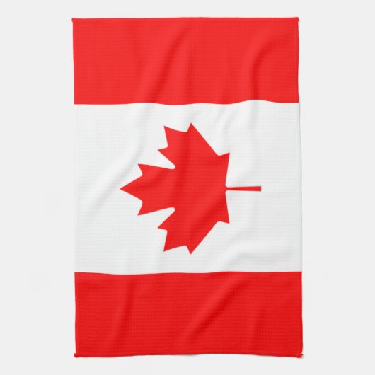 Linge De Cuisine Le Canada - drapeau canadien (Vertical)