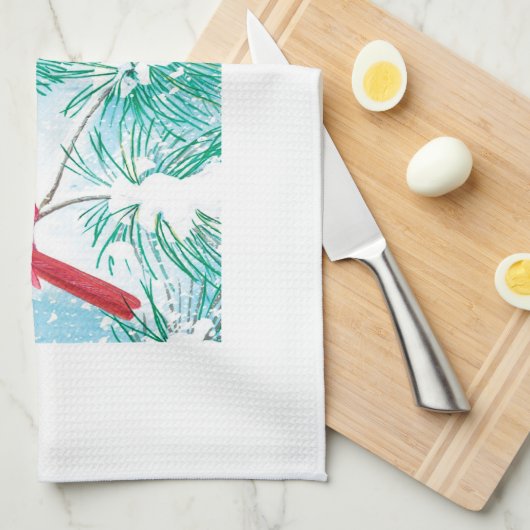 Linge De Cuisine Le Cardinal - (Quart Plié)