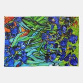 Linge De Cuisine Le célèbre tableau de Van Gogh, Irises, (Horizontal)