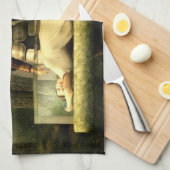 Linge De Cuisine Le cercueil en verre du blanc de neige (Quart Plié)