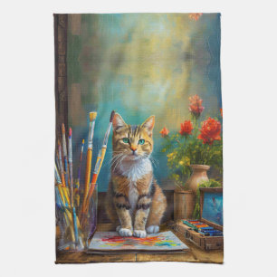 Linge De Cuisine Le Chat Artistique