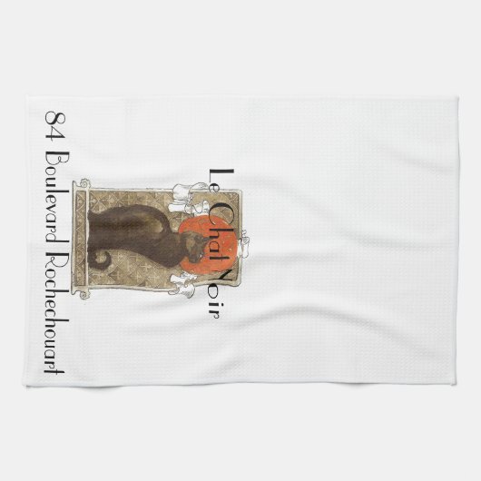 Linge De Cuisine Le Chat Noir (Horizontal)