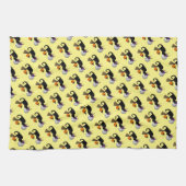 Linge De Cuisine Le Chat Noir Halloween Witch (Horizontal)