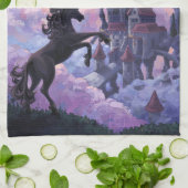 Linge De Cuisine Le château de Unicorn (Plié)