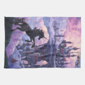 Linge De Cuisine Le château de Unicorn (Horizontal)