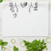 Linge De Cuisine le chateau des VOTRE NOM v.2 (Plié)