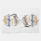 Linge De Cuisine Le Chocolat Rend Tout Mieux (Horizontal)