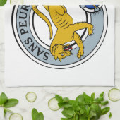 Linge De Cuisine Le clan de Sutherland Badge (Plié)