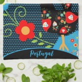 Linge De Cuisine Le coq portugais (Plié)