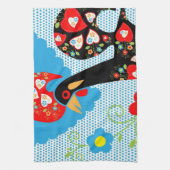 Linge De Cuisine Le coq portugais de Barcelos (Vertical)