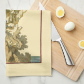 Linge De Cuisine Le corail de la mer (Quart Plié)