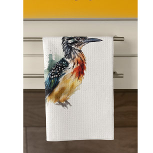 Linge De Cuisine Le coureur peint, coureur d'aquarelle