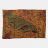 Linge De Cuisine Le cri du paon (Horizontal)