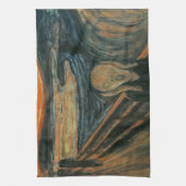 Linge De Cuisine Le cri perçant par Edvard Munch (Vertical)