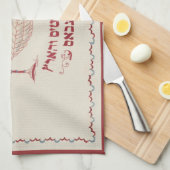 Linge De Cuisine Le cru a brodé la couverture de pain du sabbat (Quart Plié)