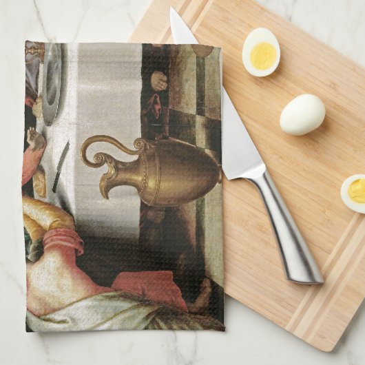 Linge De Cuisine Le Dernier souper (Quart Plié)