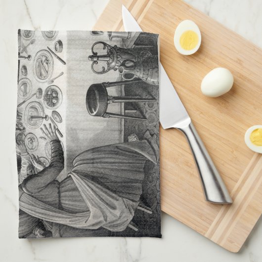 Linge De Cuisine Le Dernier souper (Quart Plié)