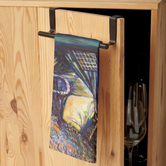 Linge De Cuisine Le destin hurlant de la vie (Pliage en tiers)