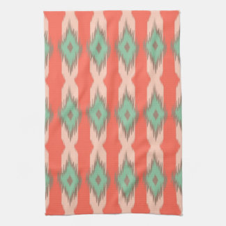 Linge De Cuisine Le diamant géométrique tribal barre le motif