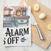 Linge De Cuisine Le dîner est prêt quand (Quart Plié)