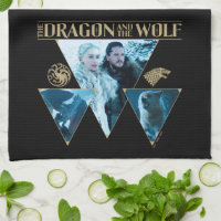 Le Dragon et le Wolf Daenerys & Jon Graphic
