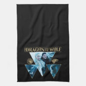 Linge De Cuisine Le Dragon et le Wolf Daenerys & Jon Graphic (Vertical)