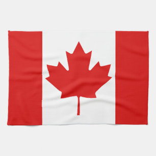 Linge De Cuisine Le drapeau de la Feuille d'érable du Canada