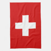 Linge De Cuisine Le drapeau de la Suisse (Vertical)
