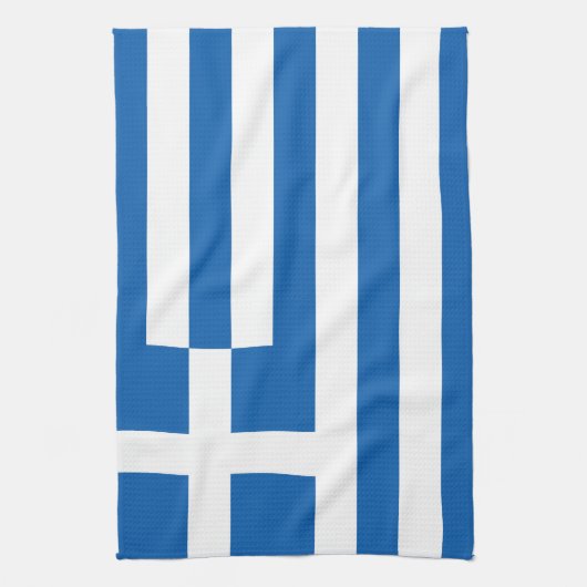 Linge De Cuisine Le drapeau grec (Vertical)