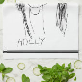 Linge De Cuisine Le Drawing de Your Child (Plié)