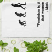 Linge De Cuisine Le féminisme est la notion radicale (Plié)