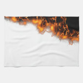 Linge De Cuisine Le feu ! (Horizontal)
