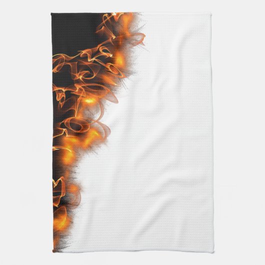 Linge De Cuisine Le feu ! (Vertical)