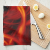 Linge De Cuisine Le feu de tunnel (Quart Plié)