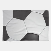 Linge De Cuisine Le football du football (Horizontal)