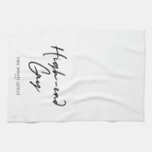 Linge De Cuisine Le Gay Haut De Gamme - Le Lotus Blanc (Horizontal)