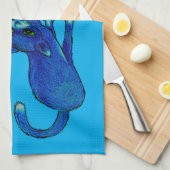 Linge De Cuisine Le Grand Meow ! (Quart Plié)