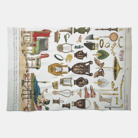 Linge De Cuisine Le grec ancien (Horizontal)